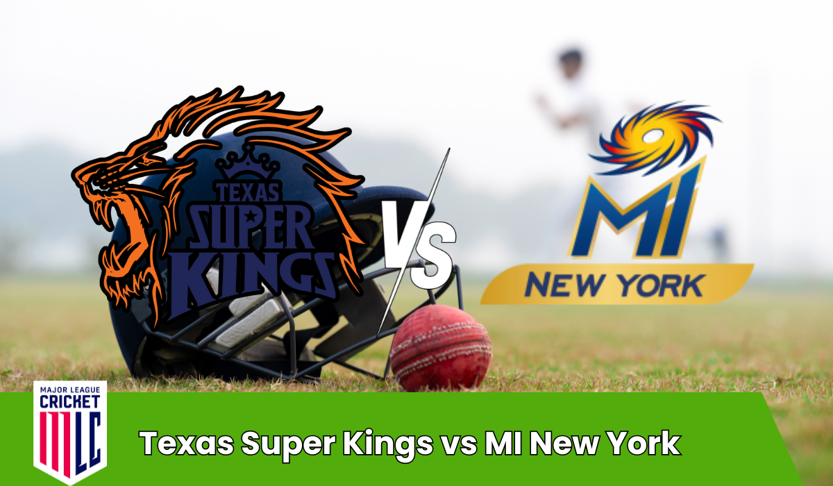 Texas Super Kings vs MI New York
