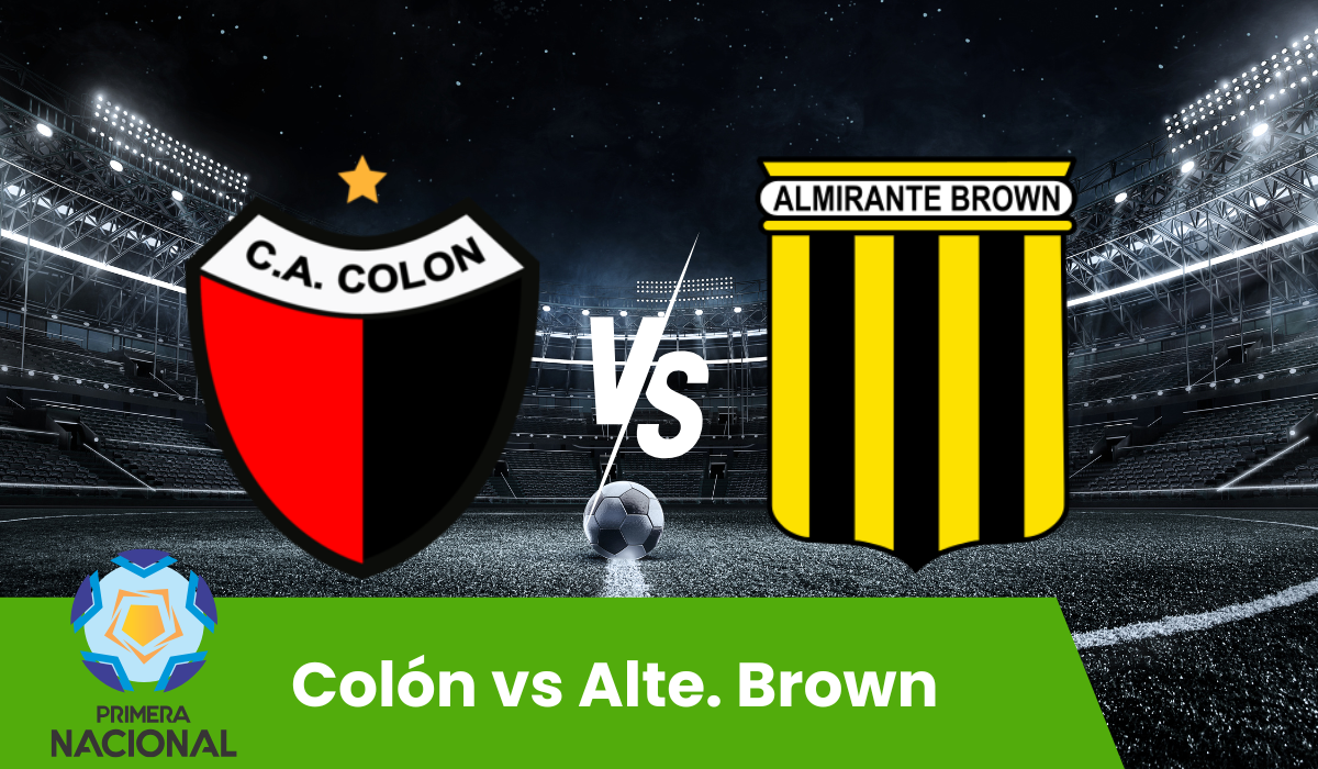 Colón vs Alte. Brown