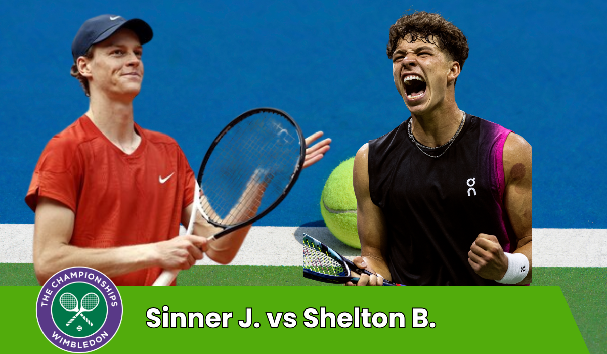 Sinner vs Ben Shelton