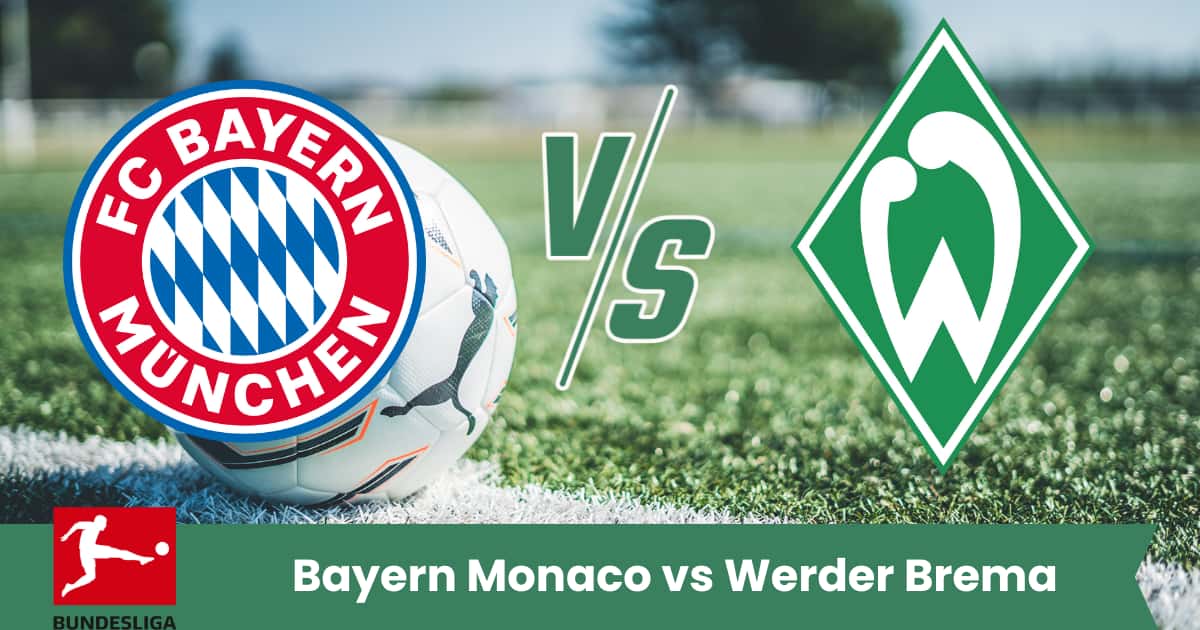 Il Bayern Monaco affronta il Werder Brema in una sfida di Bundesliga che promette gol ed emozioni. I bavaresi partono favoriti, ma il Brema cercherà di sorprendere in contropiede.