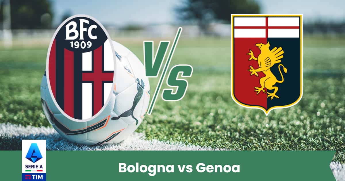 Sfida equilibrata in Serie A: Bologna favorito in casa, ma il Genoa può sorprendere.