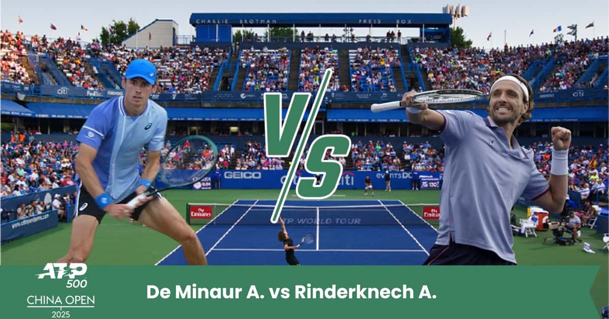 Sfida avvincente a Pechino tra Alex De Minaur e Arthur Rinderknech. L’australiano punta sulla velocità e sulla solidità da fondo campo, mentre il francese cercherà di imporsi con il servizio.