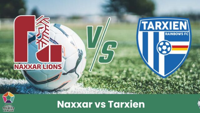 In Malta Premier League, il Naxxar cerca punti preziosi davanti al suo pubblico, mentre il Tarxien proverà a colpire in contropiede. Match equilibrato ma con lieve vantaggio per i padroni di casa.