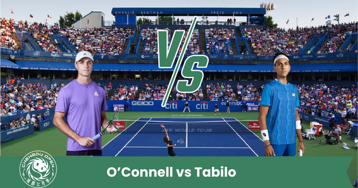 Pronostico e analisi per la sfida di Chengdu tra Christopher O’Connell e Alejandro Tabilo sul cemento.