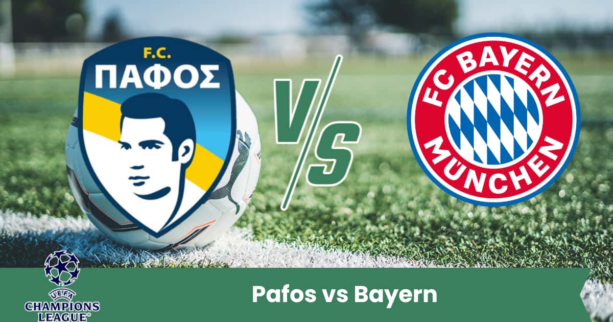 Il Bayern parte nettamente favorito contro il Pafos nella prima fase di Champions League.