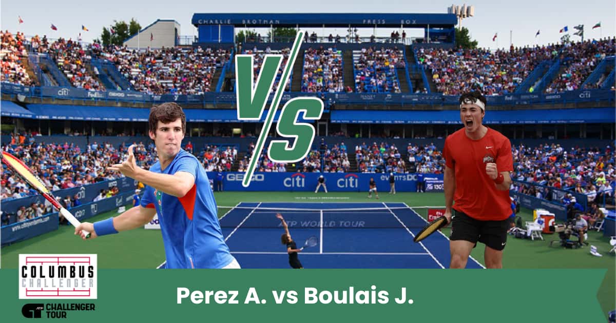 Sfida equilibrata al Challenger tra Perez A. e Boulais J.: il primo punta sulla regolarità, il secondo sull’aggressività. Match che promette intensità e possibili colpi di scena.
