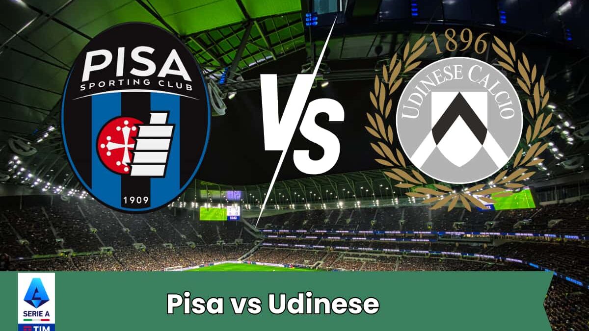 Sfida equilibrata in Serie A tra Pisa e Udinese: i friulani partono favoriti, ma i toscani in casa possono sorprendere.