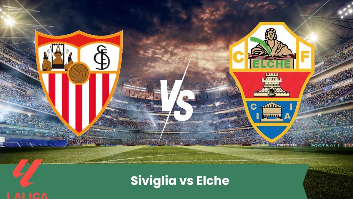 Sfida di LaLiga tra Siviglia ed Elche: i padroni di casa cercano i tre punti, mentre gli ospiti puntano a sorprendere.
