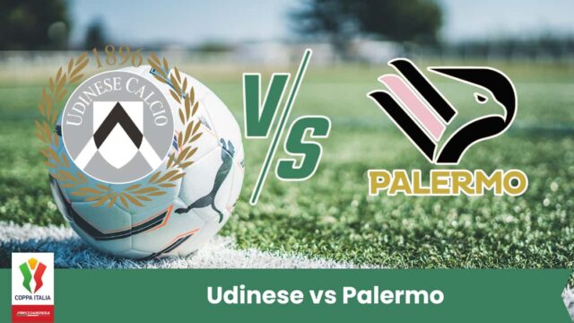 Sfida interessante in Coppa Italia tra Udinese e Palermo. I friulani partono favoriti grazie all’esperienza in Serie A, ma i rosanero proveranno a sorprendere con entusiasmo e determinazione.