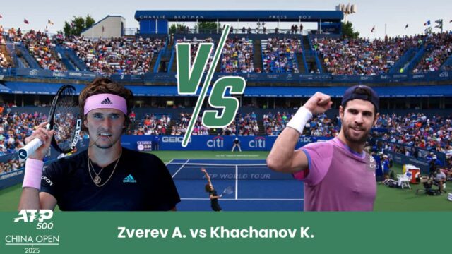 Pronostico Zverev vs Khachanov, ATP Pechino 2025 sul cemento: analisi, risultato esatto e quota consigliata.