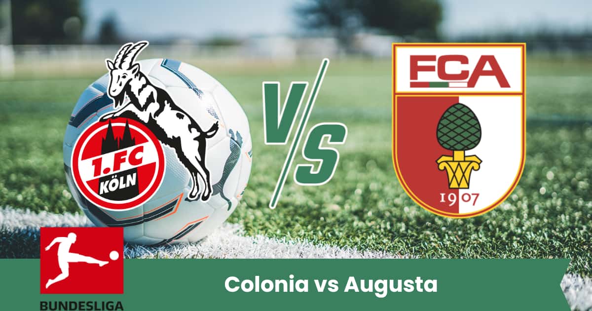 Sfida equilibrata tra Colonia e Augusta: entrambe cercano punti salvezza in Bundesliga, con probabile pareggio e gol da entrambe le parti.