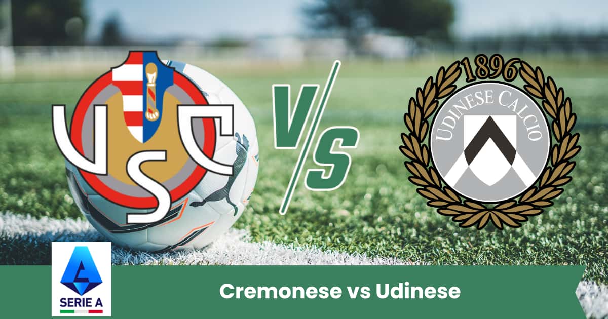 Sfida equilibrata tra Cremonese e Udinese in Serie A: i friulani partono favoriti grazie alla loro solidità offensiva, ma la Cremonese in casa può sorprendere.