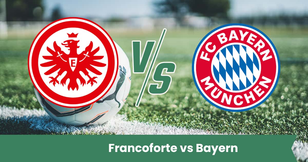 Sfida di Bundesliga tra Francoforte e Bayern: i bavaresi partono favoriti, ma i padroni di casa cercheranno l’impresa con il supporto del proprio pubblico.