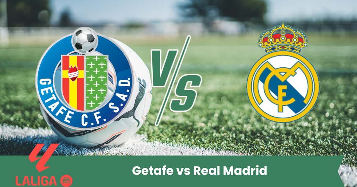Analisi e pronostico numerico del match di LaLiga Getafe vs Real Madrid del 19 ottobre 2025, con statistiche, forma recente e risultato previsto.