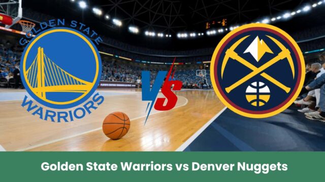 Analisi e pronostico numerico del match NBA tra Golden State Warriors e Denver Nuggets del 23 ottobre 2025, con statistiche, forma recente e previsione vincente.