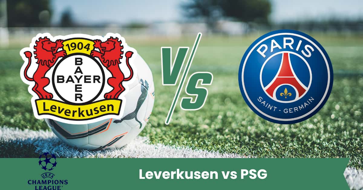 Analisi e pronostico numerico di Leverkusen vs PSG in Champions League 2025, con statistiche, forma recente e risultato previsto.