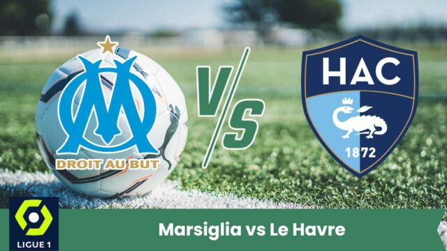 Marsiglia favorito contro il Le Havre in Ligue 1: analisi, statistiche e pronostico con risultati numerici.