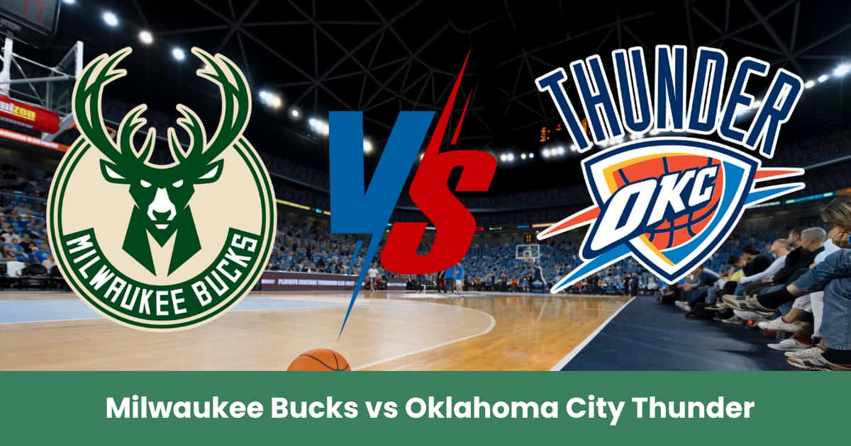 Pronostico Milwaukee Bucks vs Oklahoma City Thunder su campo da basket NBA, 13 ottobre 2025.