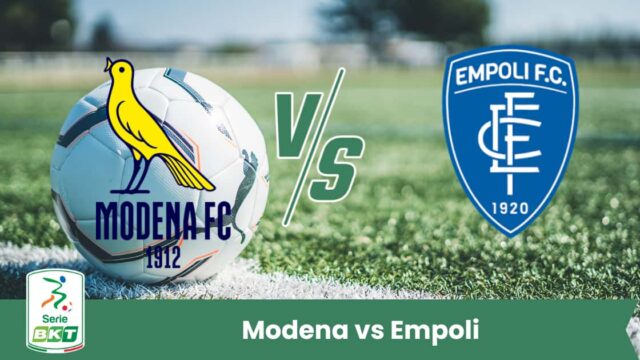 Sfida equilibrata in Serie B tra Modena ed Empoli: entrambe cercano punti preziosi, ma i toscani partono leggermente favoriti.