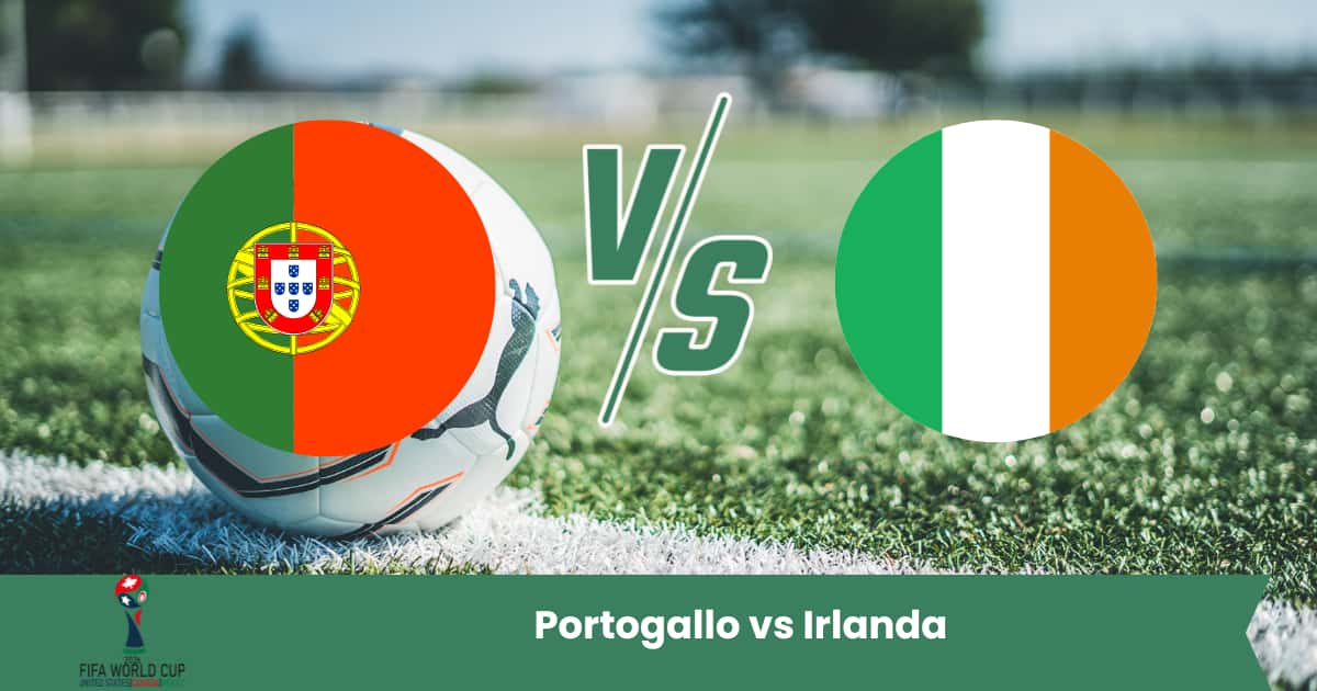 Sfida di qualificazione ai Mondiali tra Portogallo e Irlanda: talento contro disciplina per tre punti fondamentali nel girone.