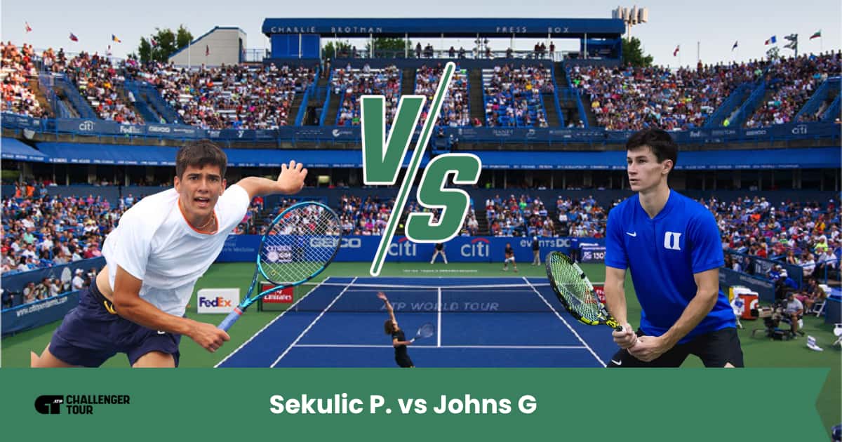 Pronostico tennis Challenger Fairfield 2025: Sekulic contro Johns in un duello equilibrato sul cemento americano.