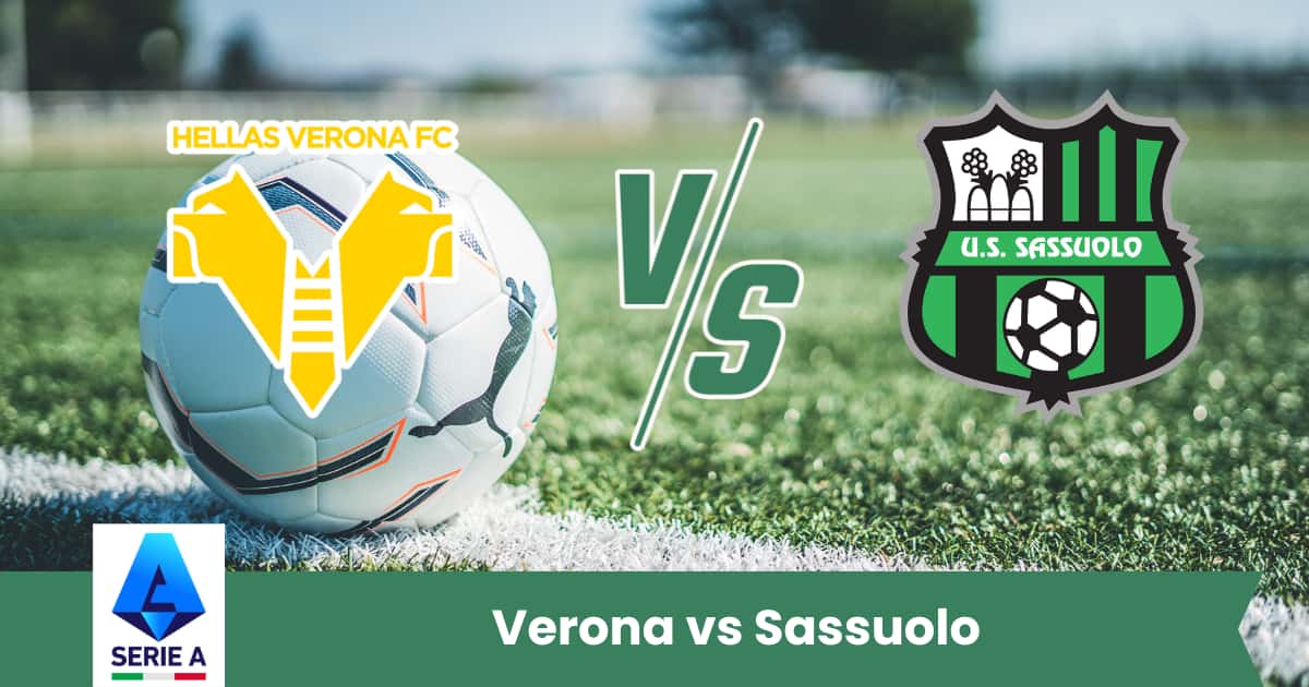 Sfida equilibrata in Serie A: Verona e Sassuolo si affrontano il 3 ottobre 2025. I veneti puntano sul fattore casa, mentre gli emiliani cercano conferme con il loro gioco offensivo.