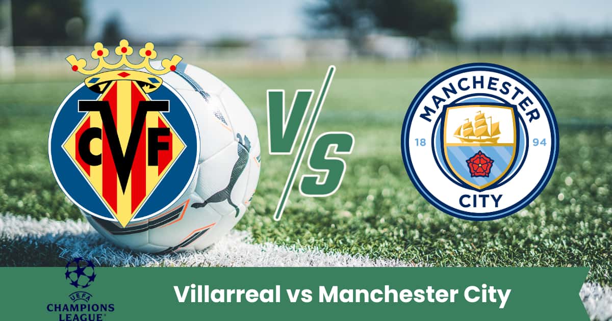 Analisi e pronostico numerico del match di Champions League tra Villarreal e Manchester City (21 ottobre 2025), con statistiche, forma recente e risultato previsto.