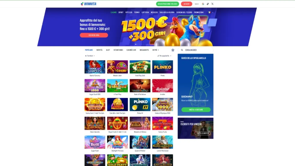 Winnita Casino Online